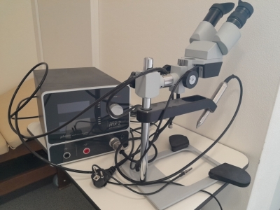 Svářečka Phaser MX2 s mikroskopem